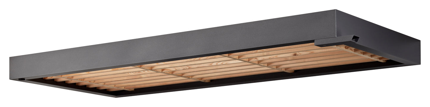 Rechteckvordach BS Timber-Line anthrazit - HomeSystems-Bauelemente