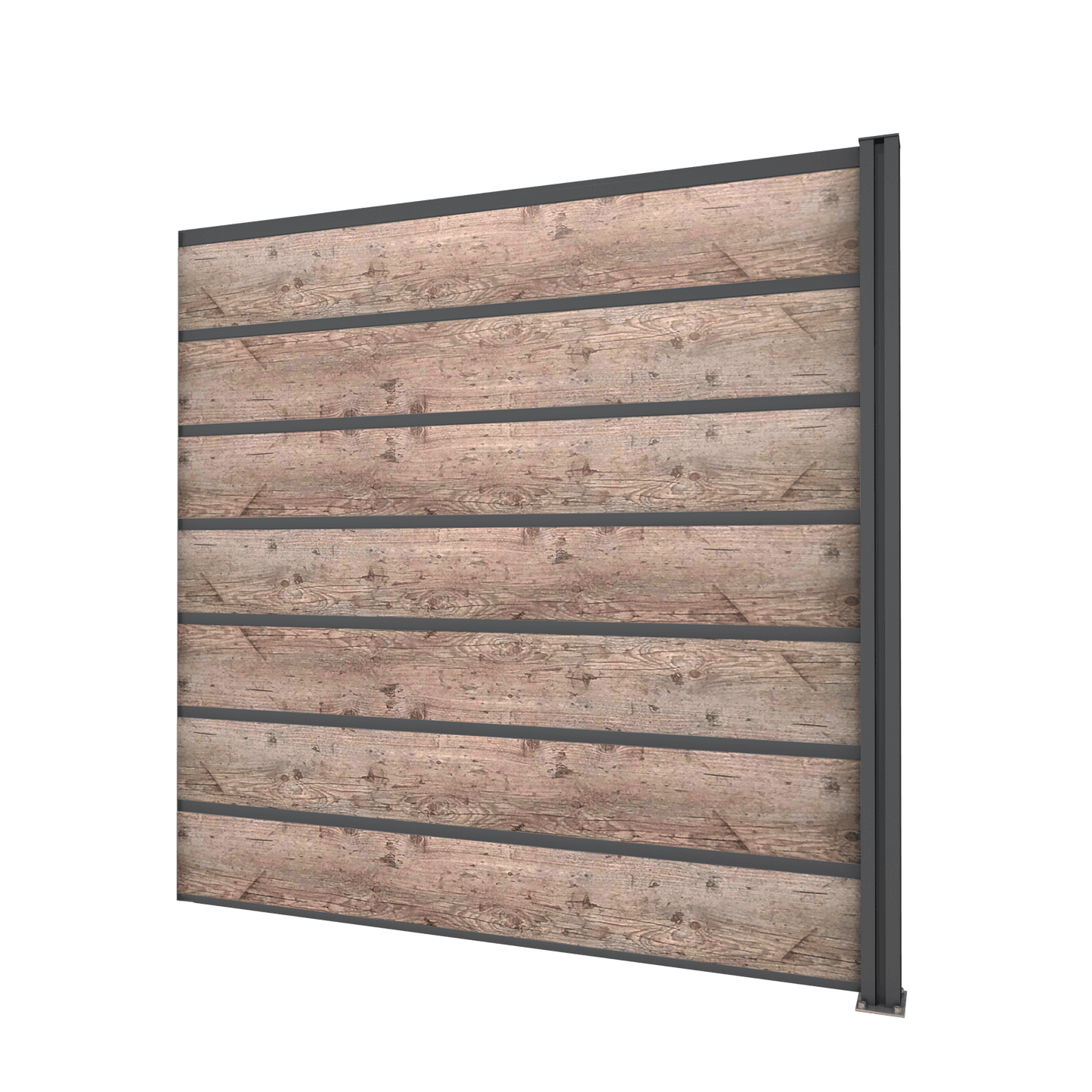 Sichtschutz/Zaunelement Erweiterungselement 194 x 186cm - HomeSystems-Bauelemente