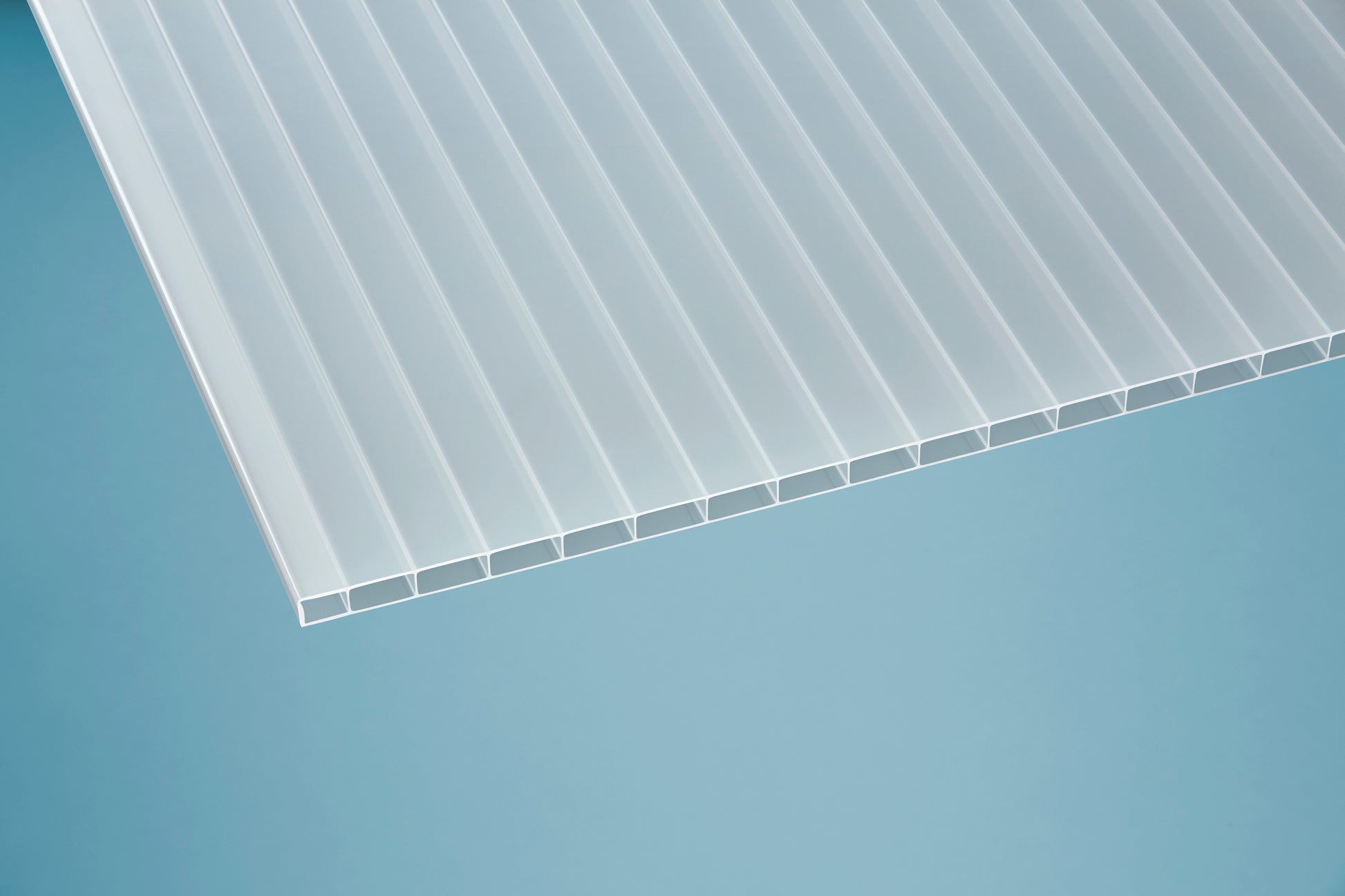 Acrylglas Doppelstegplatten 16mm weiss/opal - HomeSystems-Bauelemente