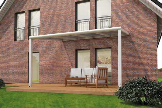 Terrassendach Plus 4 Meter Dachtiefe - HomeSystems-Bauelemente